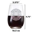 Personalized Stemless Wine Glass Tumbler by Crystal Imagery Cheap