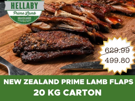 Hellaby Prime Lamb Flaps Price per kilo Carton purchase only Discount