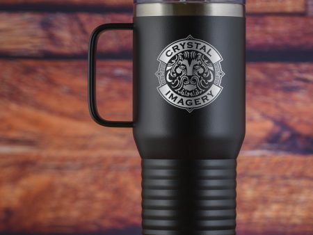 Your Own Logo Travel Tumbler with Handle For Discount