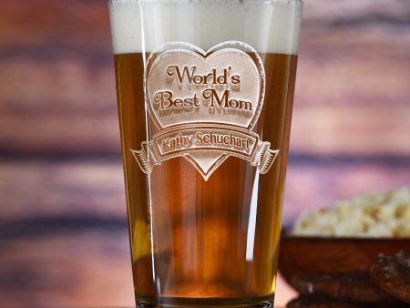 World s Best Mom Pint Pub Glass Sale