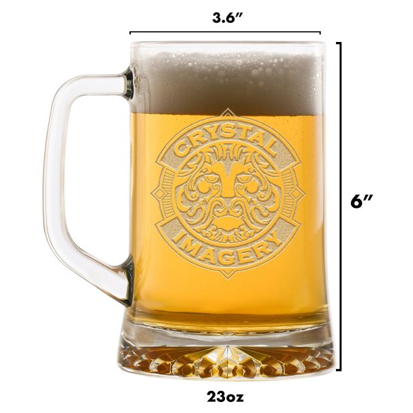 Beer Mug Engraved Monogram Online now