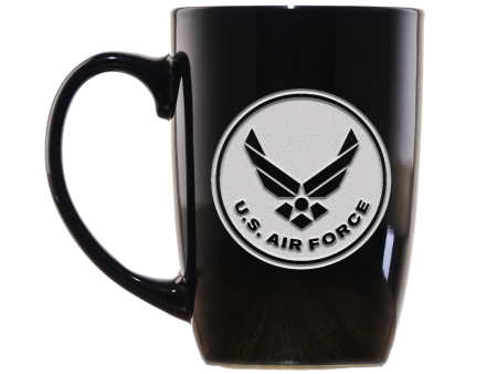 Deep Carved Air Force Coffee Mugs at Wholesale For Cheap