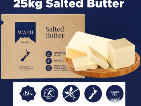 WAIU Salted Butter 25Kg Fashion