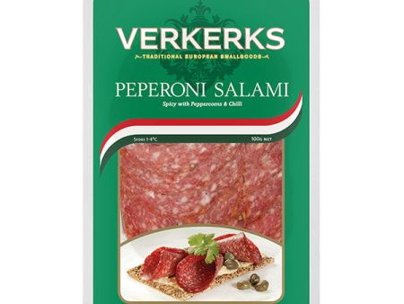 Verkerks Pepperoni Salami Slice 100g Cheap