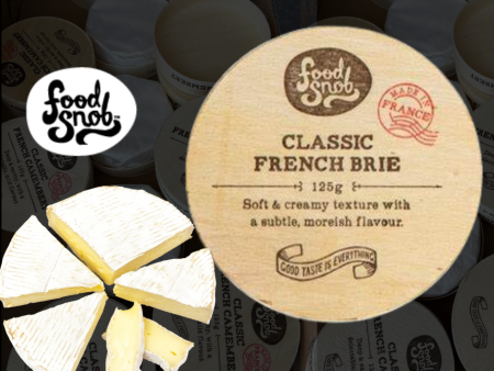 Food Snob French Brie 125g For Sale