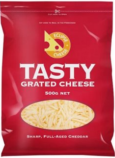 Milligans NZ Grated Tasty Cheddar Cheese 500g Online Sale