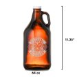 Golfing Takes Some Balls Engraved Beer Growler & Pint Glass Gift Set For Discount