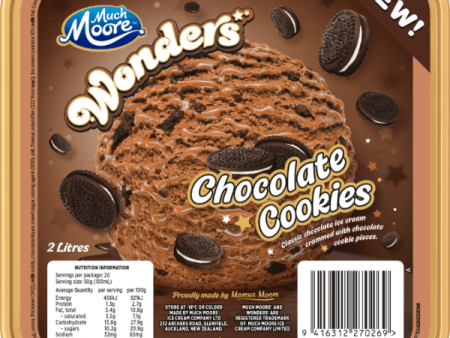 Much Moore MARVELS Wonders Chocolate Cookies & Fudge 2L Hot on Sale