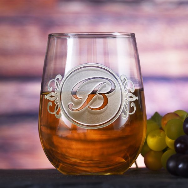 Custom Etched Stemless Wine Glasses Online Hot Sale