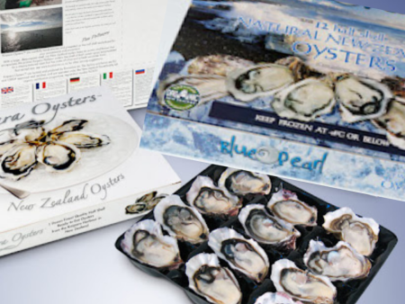 Blue Pearl Oysters One Dozen Tray, Small size, 60-75 mm Online Sale