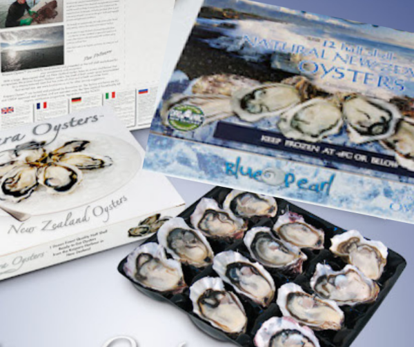 Blue Pearl Oysters One Dozen Tray, Small size, 60-75 mm Online Sale