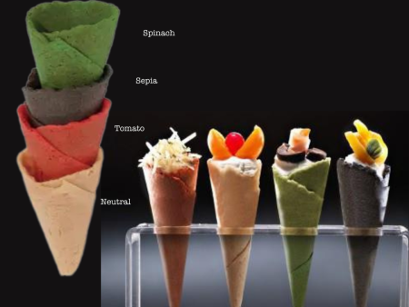 Vegan Cones 7.5x2.5cm x 180pc   carton
(+ Painters Pallet) For Cheap