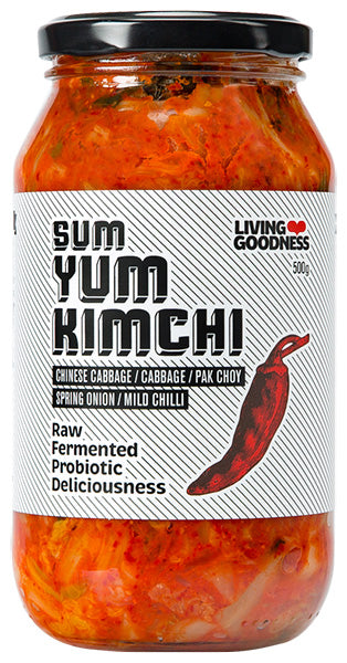 Living Goodness Sum Yum Kimchi 500g Online Sale