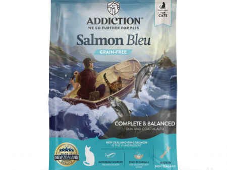 ADDICTION Salmon Bleu NZ Grain Free Dry Cat Food 4.5kg For Sale