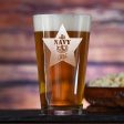 Navy Wife Pint Pub Beer Glass Online