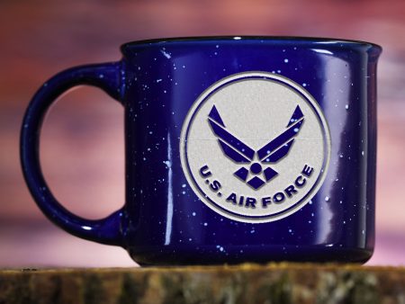 Air Force Campfire Mug, Military Gift Fashion