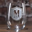 Shield Stemless Wine Glass Online