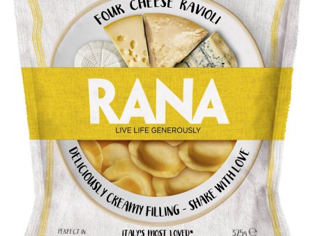 FROZEN RANA Four Cheese Ravioli 325g Online now