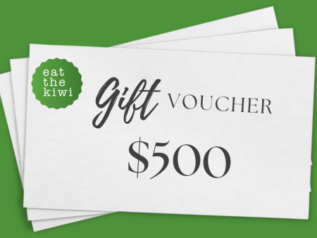 Eat The Kiwi Gift Voucher $500WST Sale