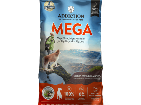 Addiction Pet Food MEGA Dog food 20kg on Sale