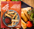 (2810) United Food Co Vegetable Spring Roll 80 pieces - 1kg on Sale