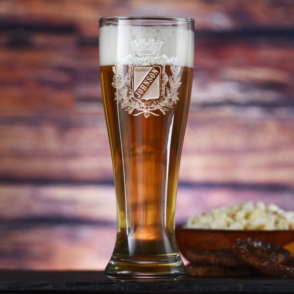 Pilsner Beer Glass, Family Crest For Cheap