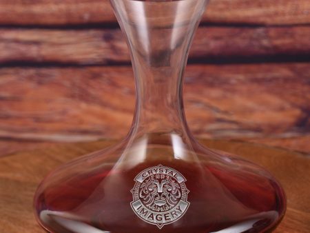 Company Logo Wine Decanter Online