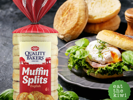 English muffin split 390g 6 per pack Online