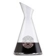 Your Logo Engraved Slant Wine Carafe Decanter Discount