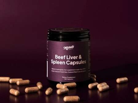 Mitchells Nutrition Liver & Spleen Capsules (150 Caps) Supply