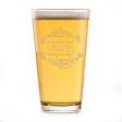 Irish Blessing Pub Beer Pint Glass For Sale