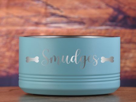 Custom Engraved Small Pet Bowl for Dog or Cat Hot on Sale