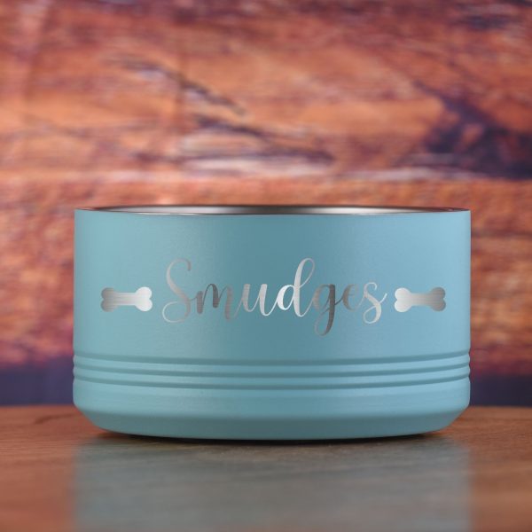 Custom Engraved Small Pet Bowl for Dog or Cat Hot on Sale