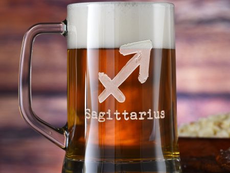 Zodiac Sign Beer Mug Gift Online now