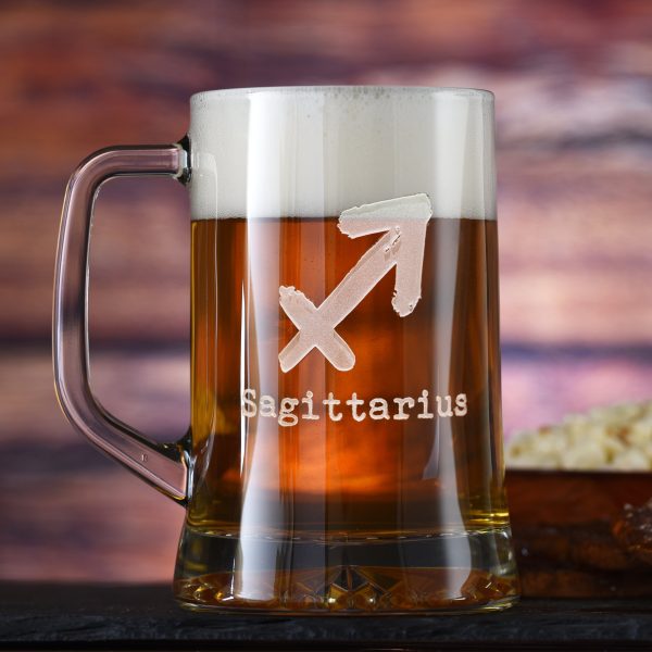 Zodiac Sign Beer Mug Gift Online now