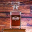 Custom Groomsman Best Man Square Decanter Online now