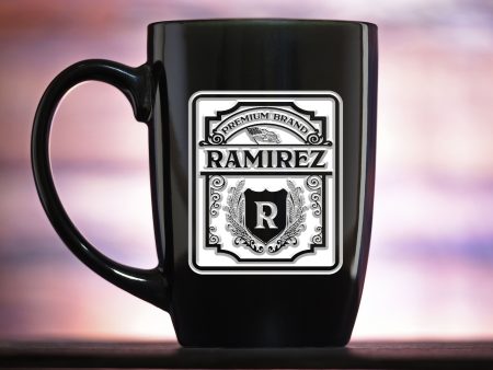 Premium Brand Label Custom Coffee Mug Sale