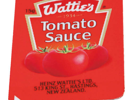 Wattie s Tomato Sauce PCU 100x15g carton Sale