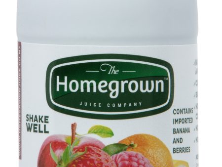 400ML Homegrown RAW cold pressed Pure BERRY Anti- Ox Smoothie Online now