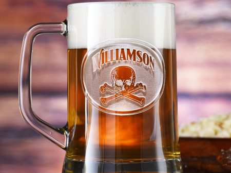 Monogrammed Beer Mugs Online