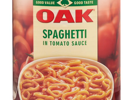 Oak Spaghetti In Tomato Sauce 2.95kg For Sale