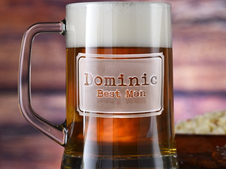 Best Man Groomsmen Beer Mugs, Groomsmen Gifts Ideas Fashion