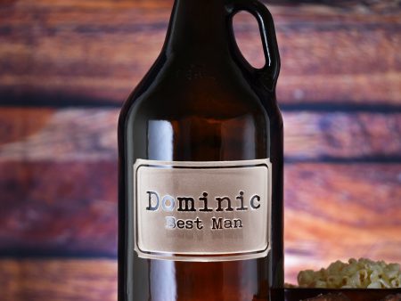 Best Man Beer Growler Sale