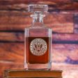 Army Engraved Square Whiskey Decanter Supply